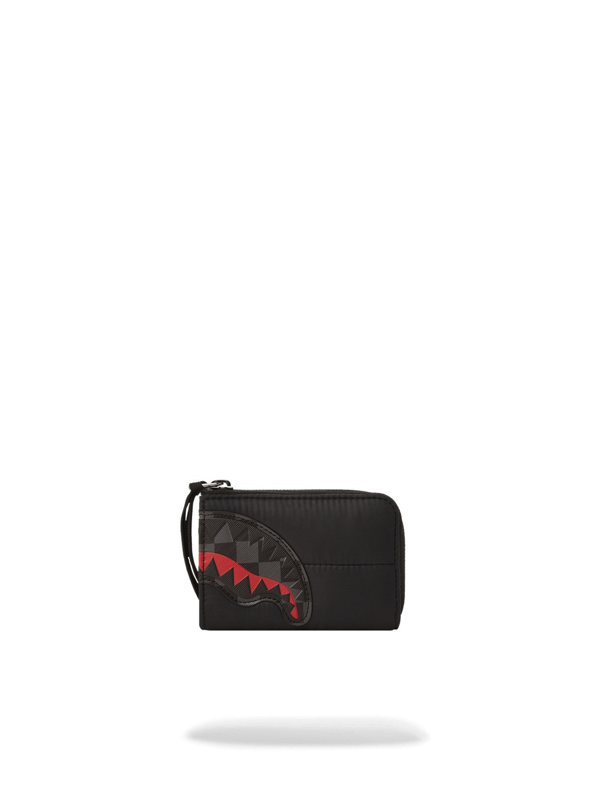 SPRAYGROUND Portafoglio Uomo BLACK PUFFER GREY CHECK WALLET 910W6859NSZ Nero