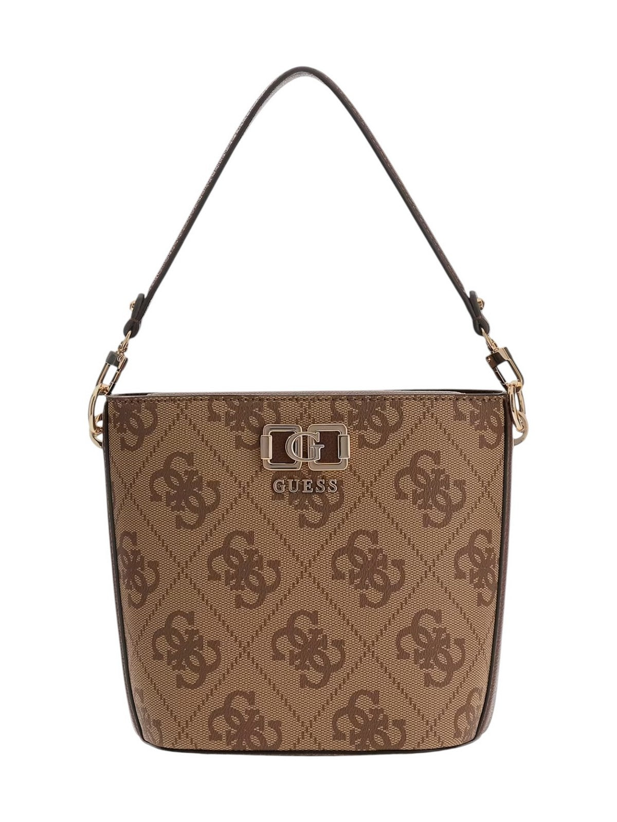 GUESS Borsa Donna KARNILLA LOGO BUCKET HWOS99 01010 LGW LATTE LOGO/BROWN