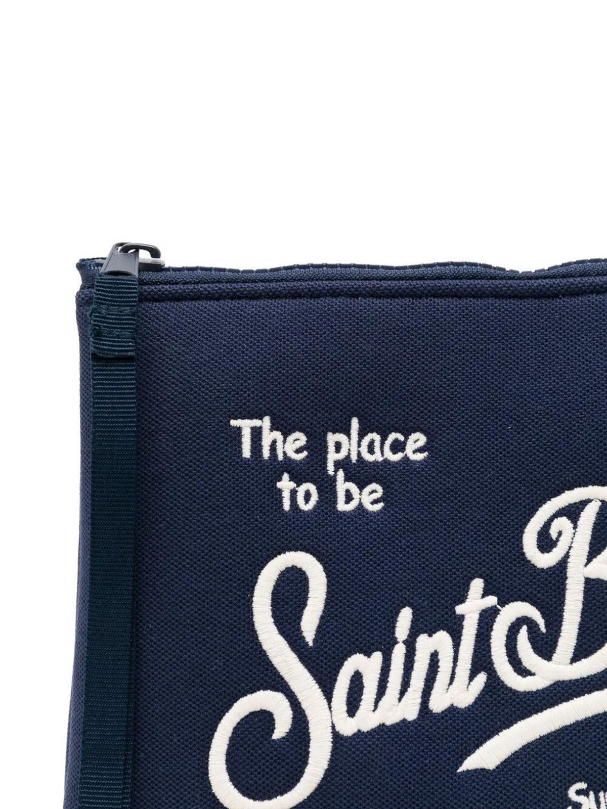 MC2 SAINT BARTH Pochette Unisex adulto  ALINE PIQUET 00244L BLU gioboutiqueweb