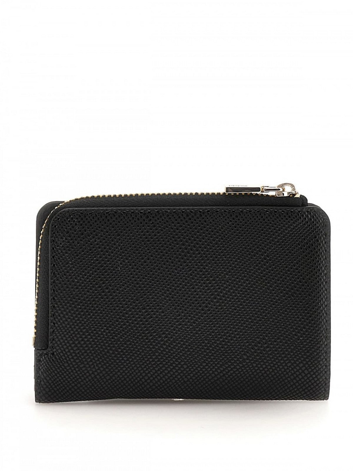 GUESS Portafoglio Donna LAUREL SLG ZIP ARND CARD CASE SWZG85 00156 BLA Nero gioboutiqueweb