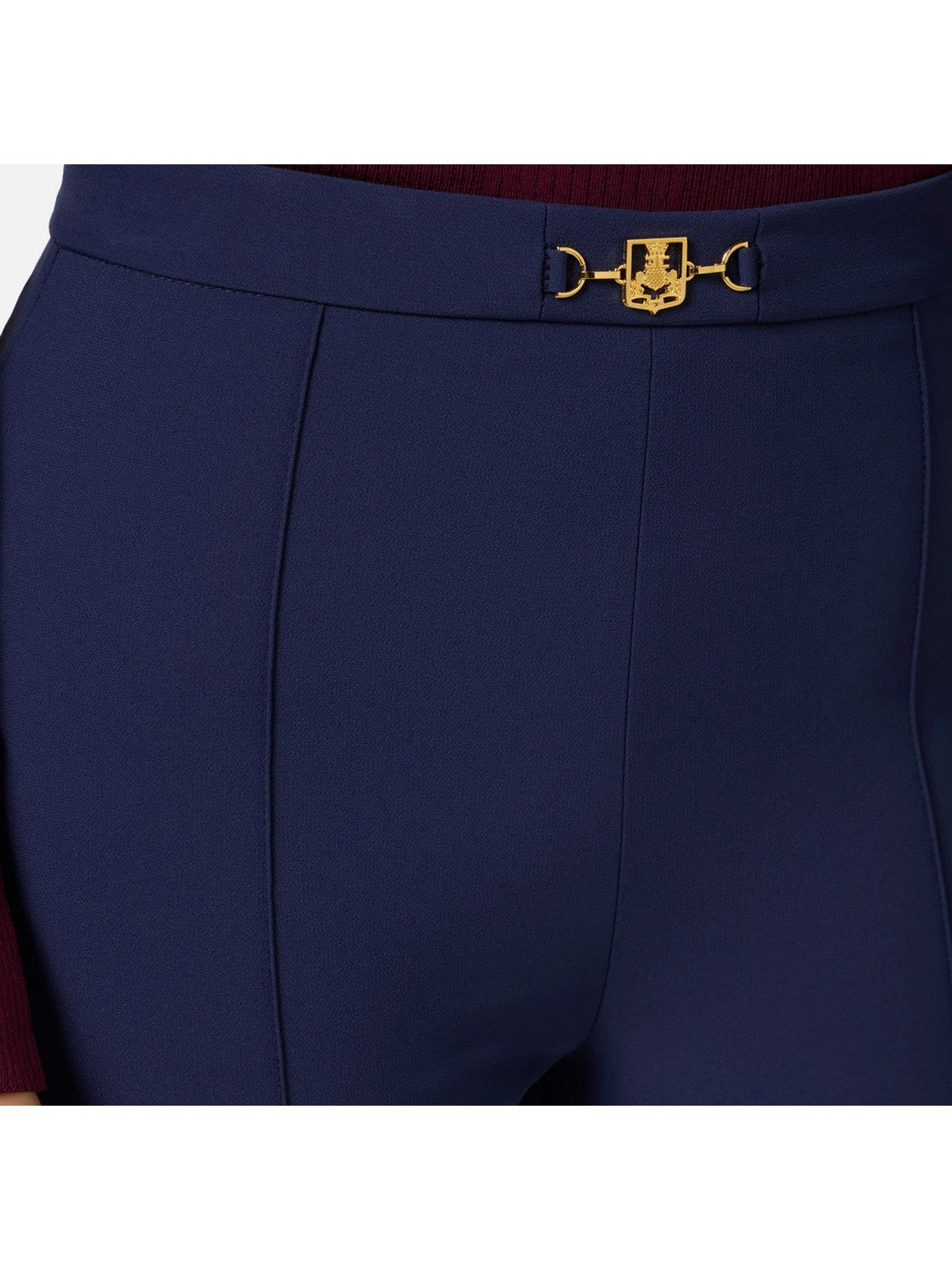 ELISABETTA FRANCHI Pantalone Donna  PA02246E2 B75 Blu gioboutiqueweb