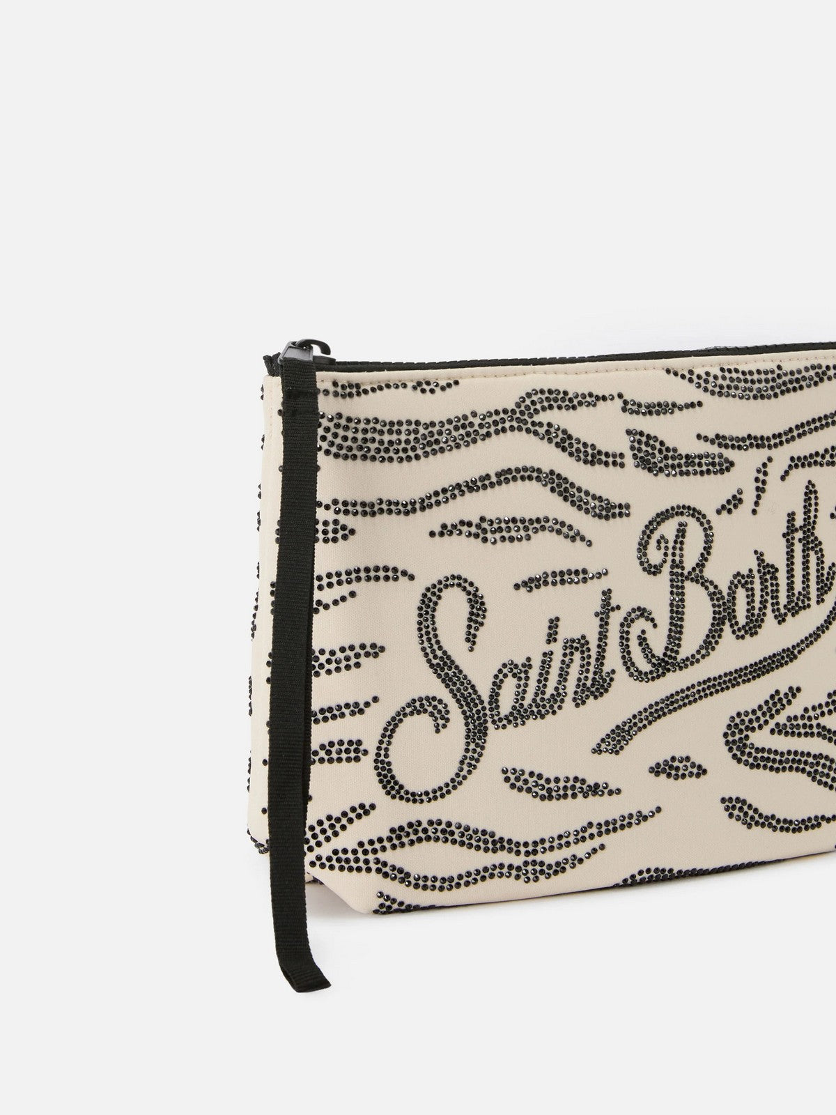 MC2 SAINT BARTH Pochette Donna  ALINE STRASS 00271L STRASS ZEBRA 1000
