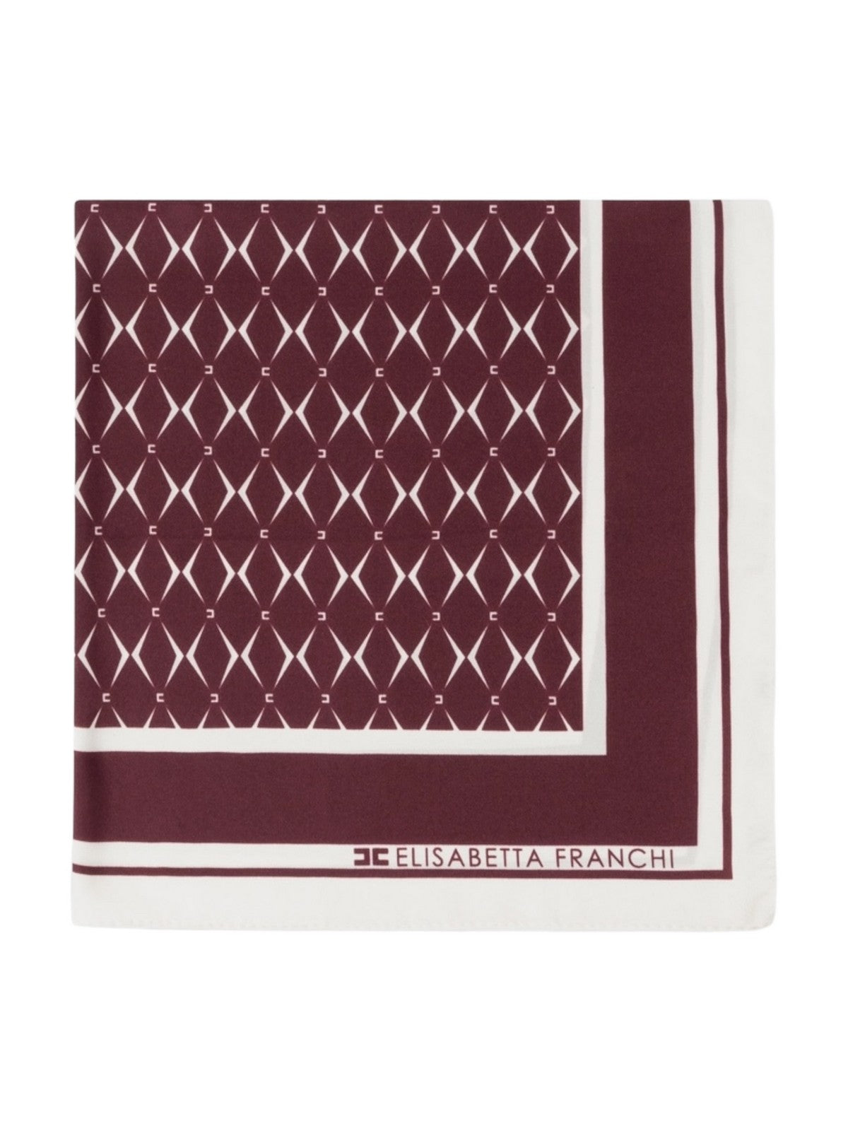 ELISABETTA FRANCHI Foulard Donna  FO02L46E2 CI8 Rosso gioboutiqueweb