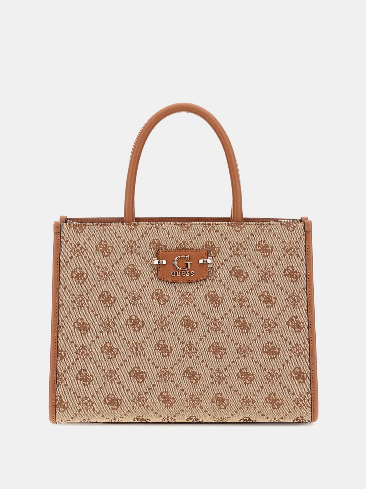 GUESS Borsa Donna NEDA 2 COMP TOTE HWJP96 54220 LTL LATTE LOGO gioboutiqueweb