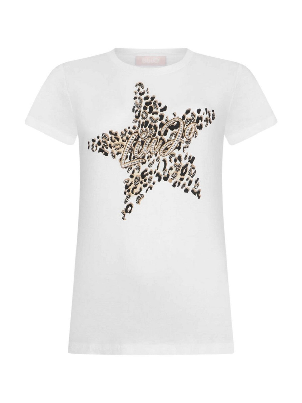 LIU JO WHITE T-shirt Donna  WA6493JS923 P9656 Bco/LiuJo star anima gioboutiqueweb