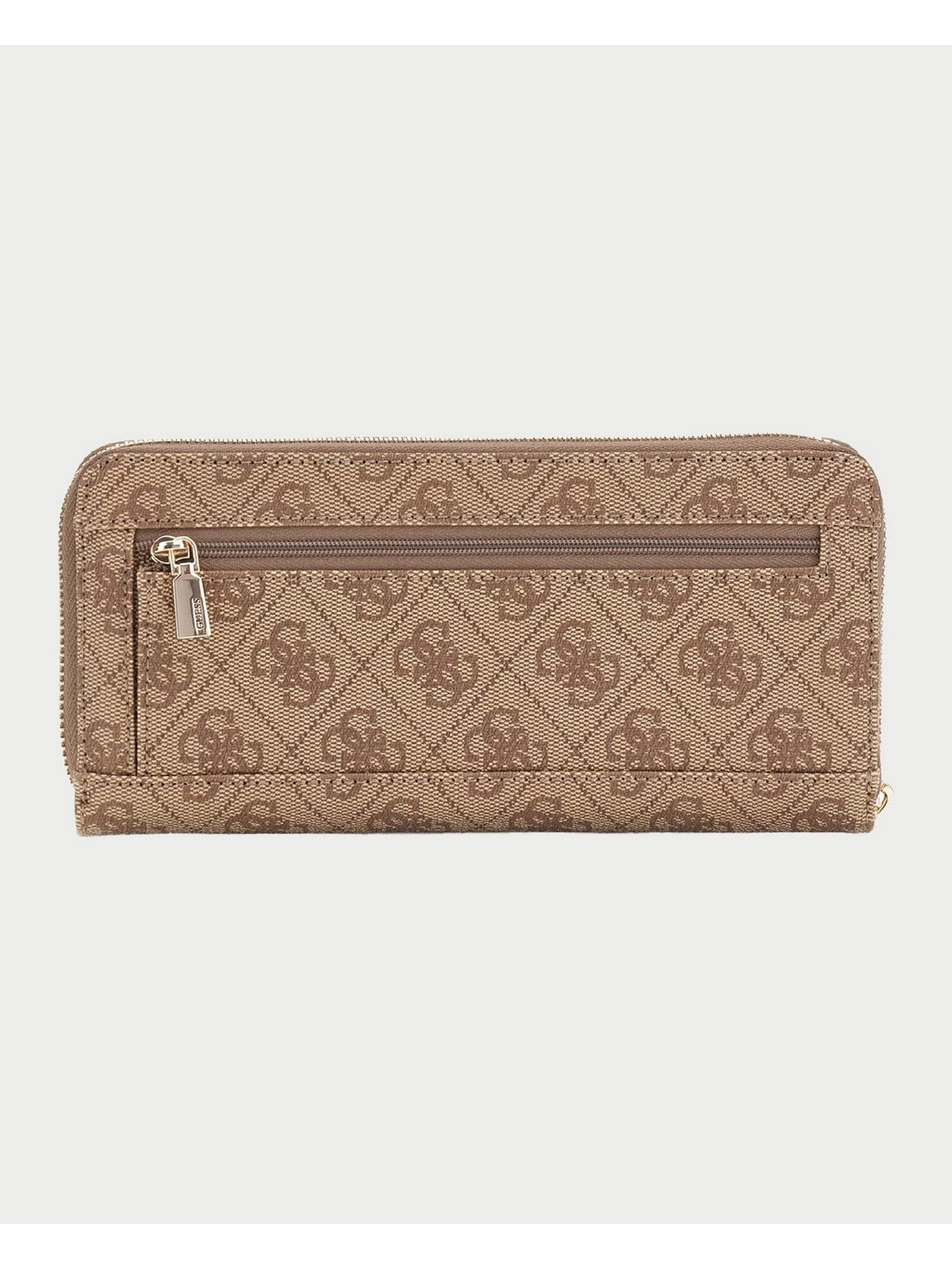 GUESS Portafoglio Donna LAUREL II SLG LARGE ZIP AROUND SWSG74 59146 LTL LATTE LOGO gioboutiqueweb