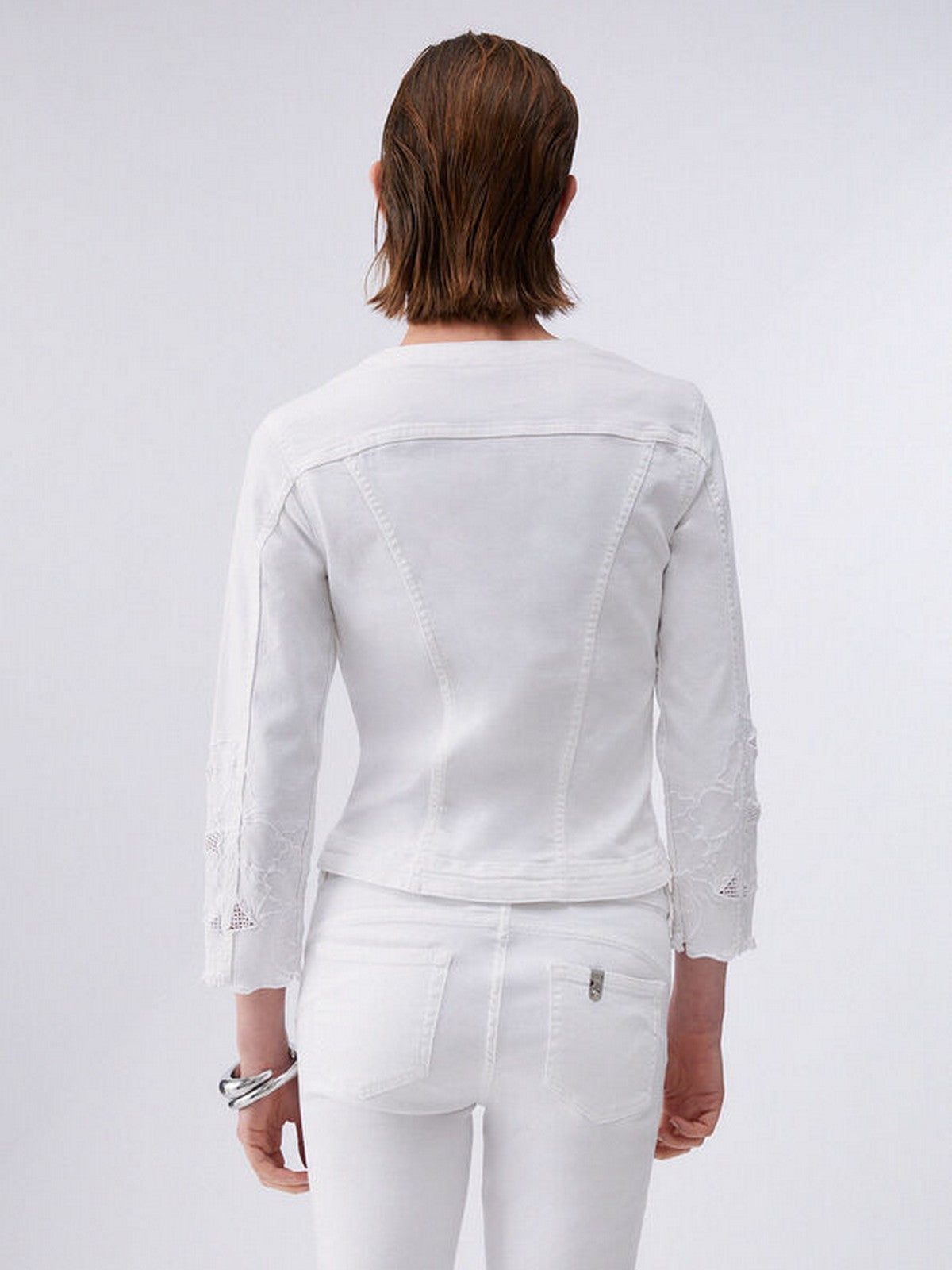 LIU JO WHITE Giubbino Donna  WA6262T367A P9255 Bco ottico ric.flowe gioboutiqueweb