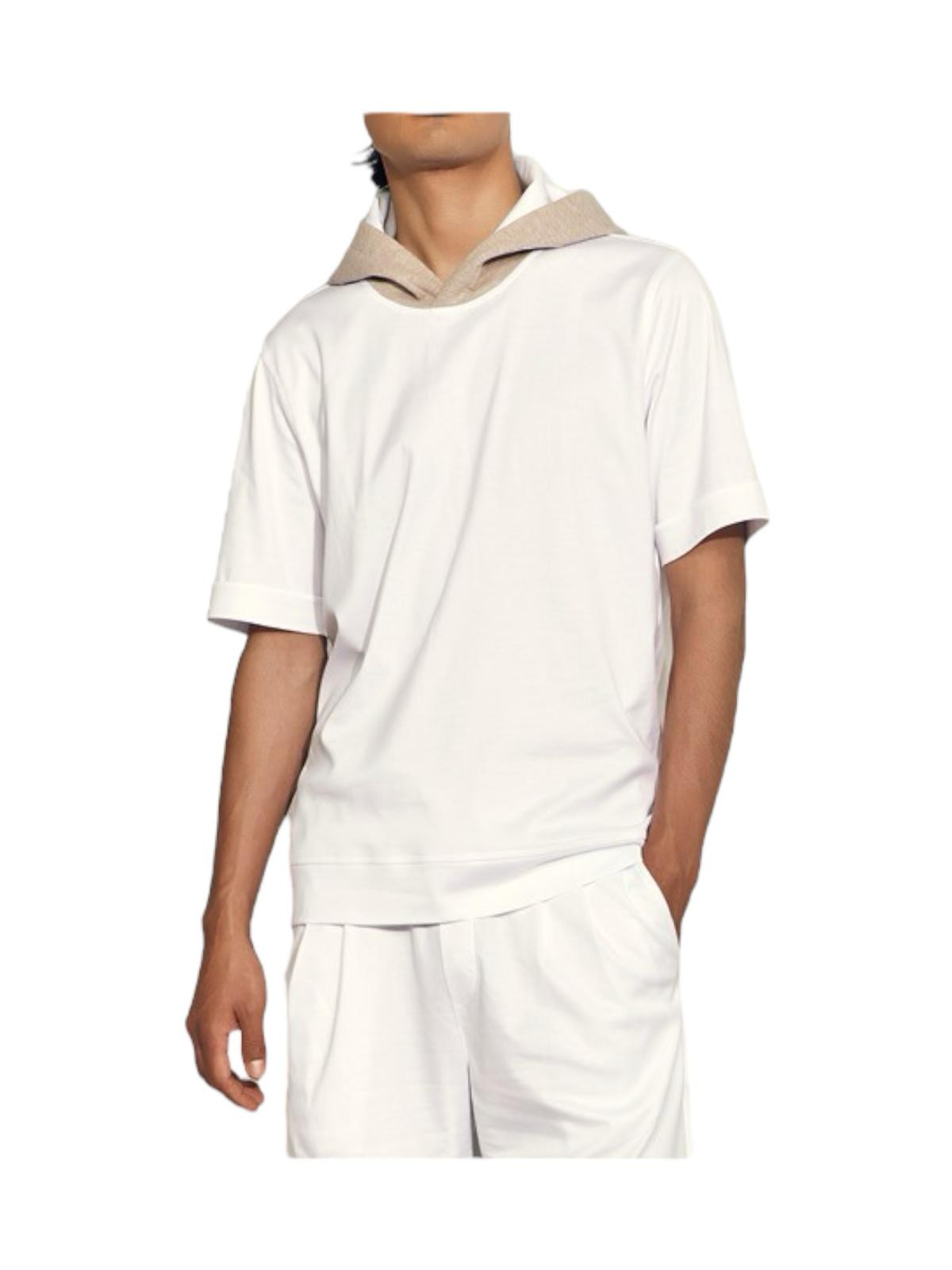 GRAN SASSO T-Shirt e Polo Uomo  60153/80702 005 Bianco gioboutiqueweb