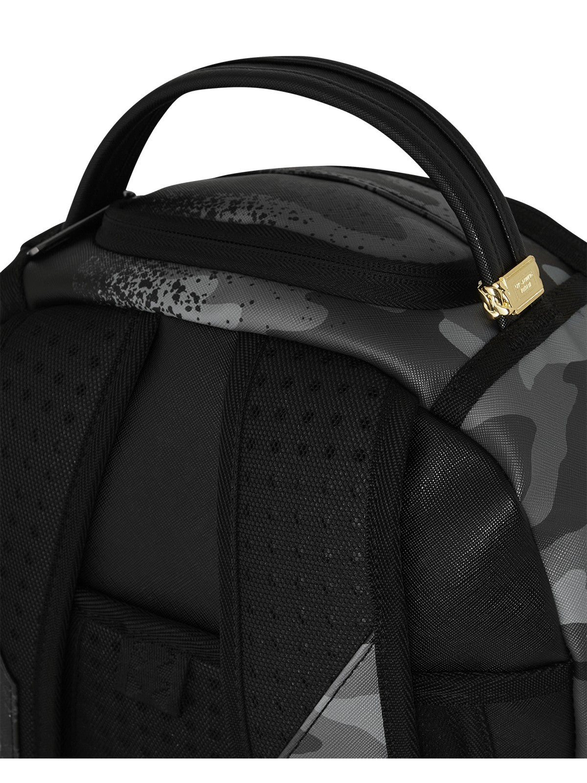 SPRAYGROUND Zaino Uomo SPRAY SPLIT NIGHT CAMO DLXSV BACKPACK 910B7053NSZ Nero gioboutiqueweb