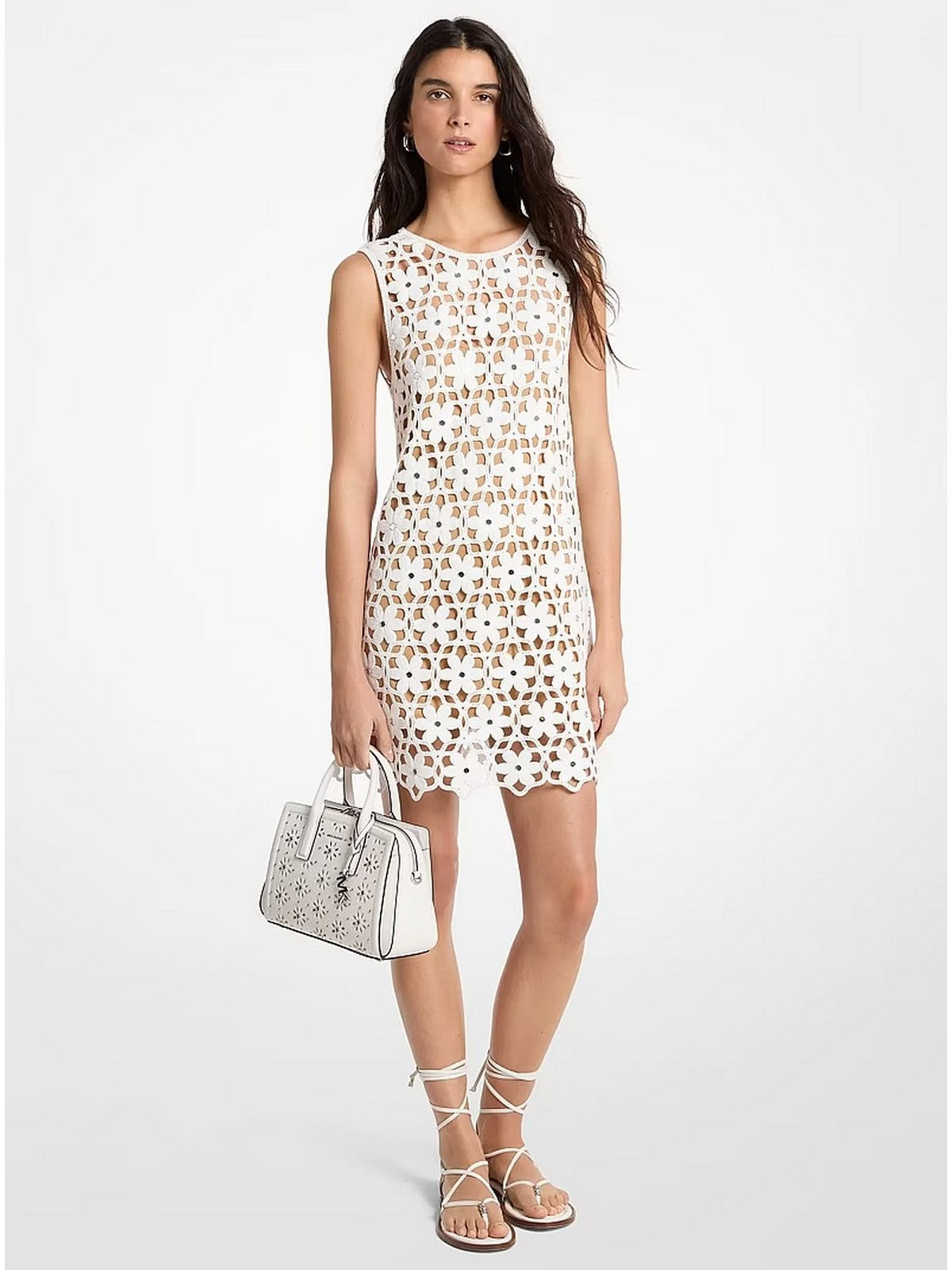 MICHAEL KORS Abito Donna  MS683CWKNE 100 WHITE
