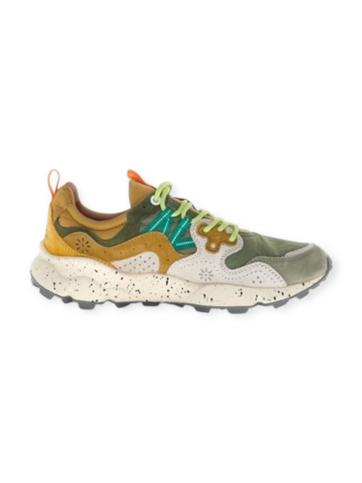 FLOWER MOUNTAIN Sneaker Uomo YAMANO 3 UNI 2017818-01-3B46 GREY-WHITE-TAUPE