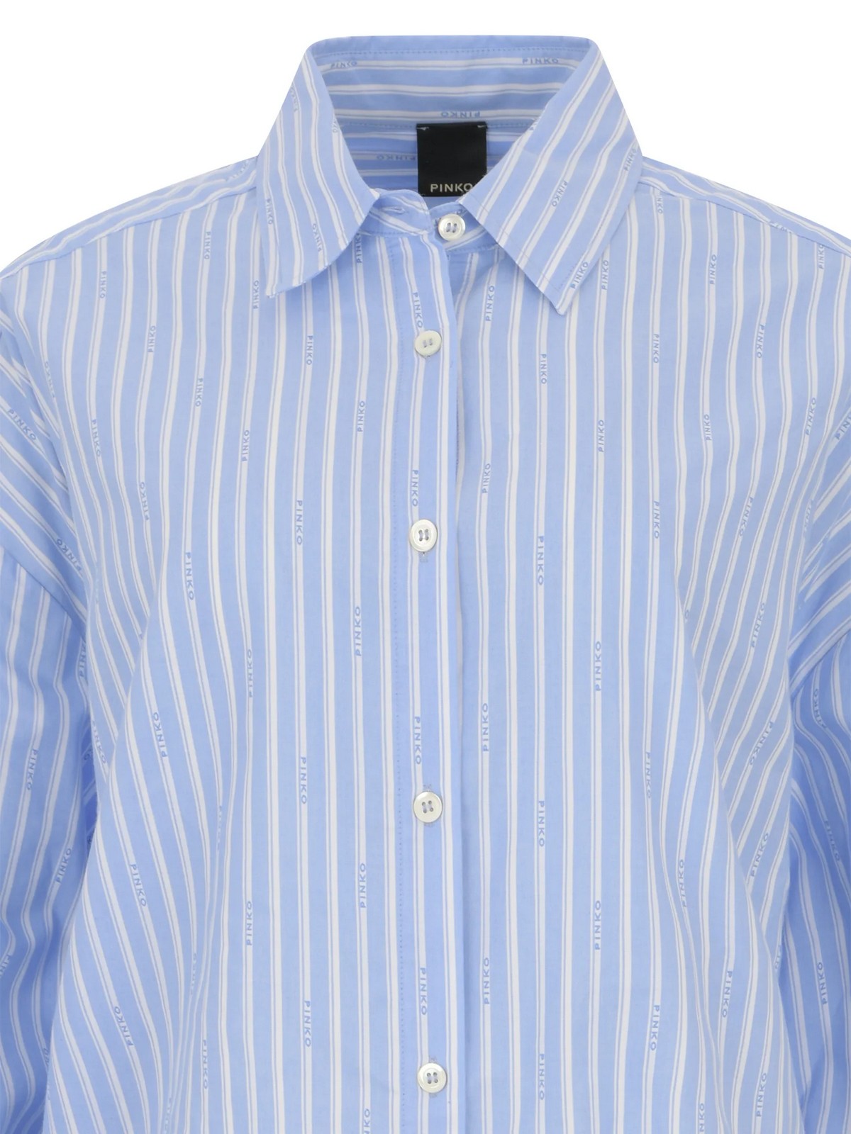 PINKO Camicia Donna CAMMIE CAMICIA 106249-A36J EZB AZZURRO/BIANCO gioboutiqueweb