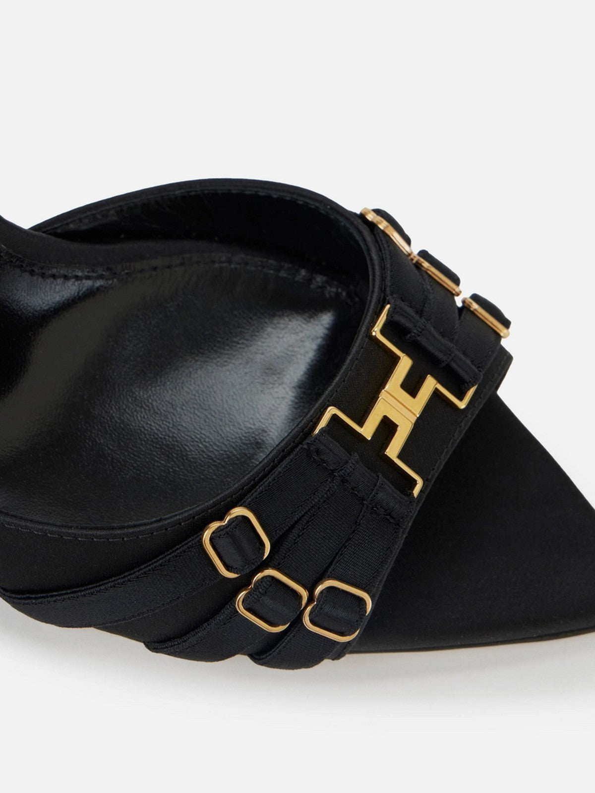 ELISABETTA FRANCHI Sandalo Donna  SA76L62E2 110 NERO gioboutiqueweb