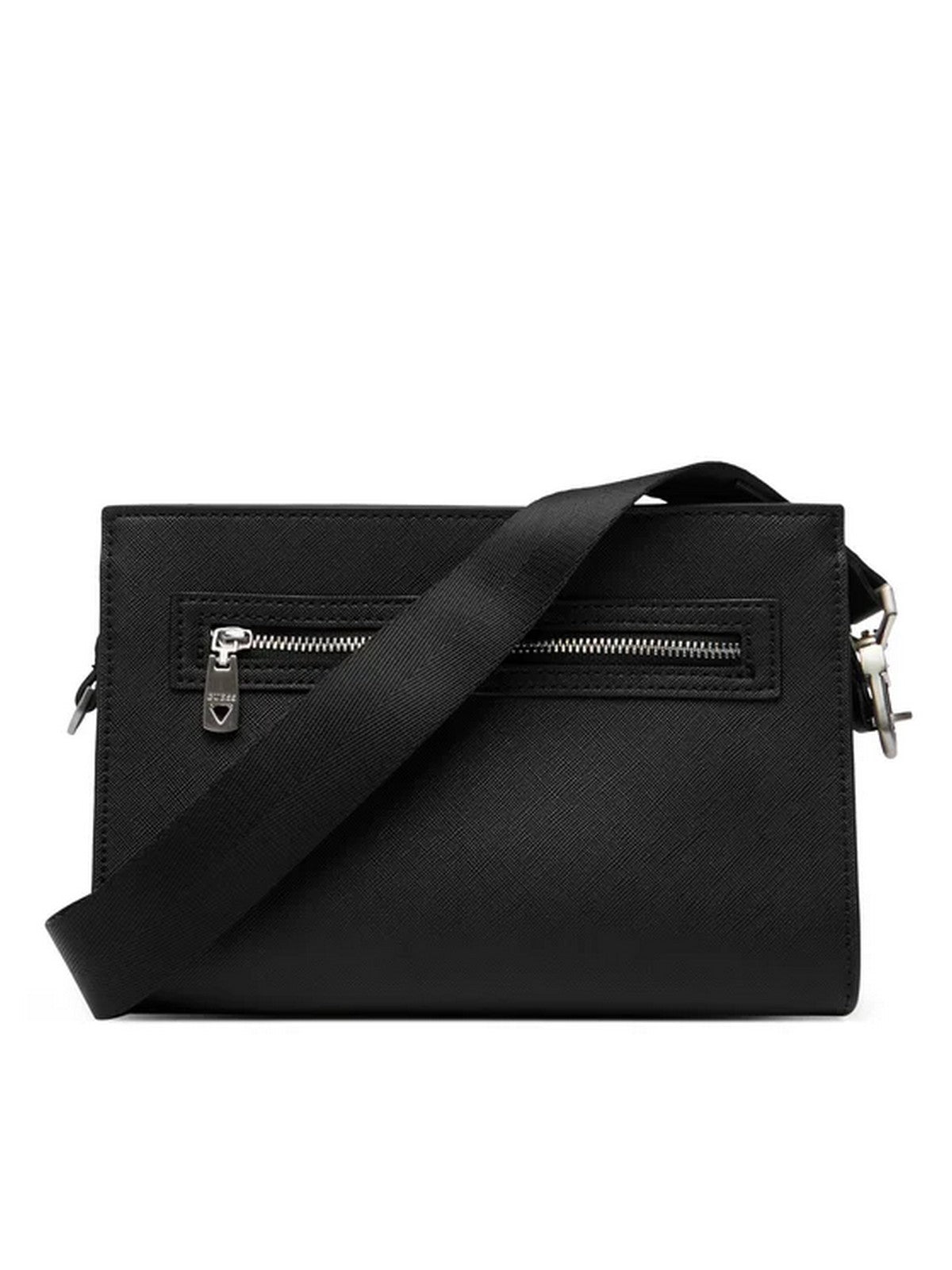 GUESS Pochette Uomo MILANO CROSSBODY TOP ZIP HMMISA P6157 BLA BLACK