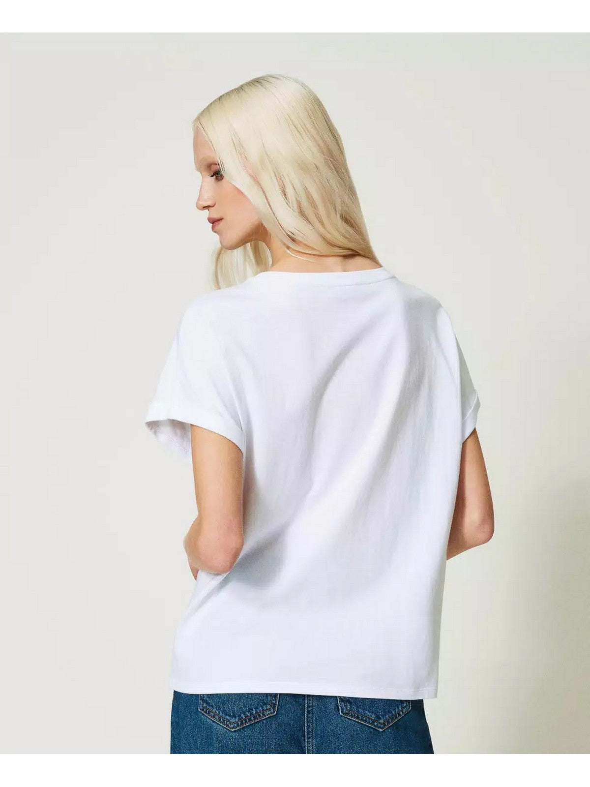 TWINSET T-Shirt e Polo Donna  241TP2211 00001 Bianco gioboutiqueweb