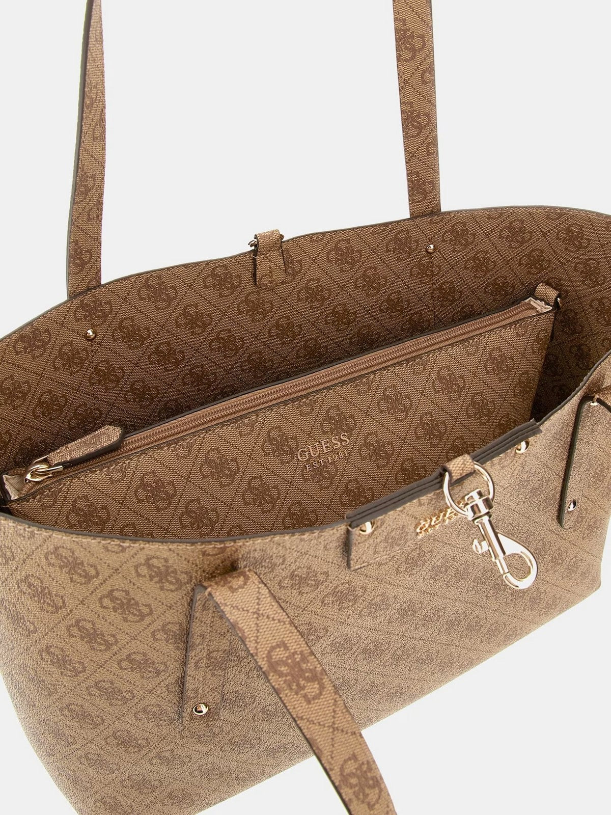 GUESS Borsa Donna Eco Elements Grlfrnd HWEBG8 39023 LTL Marrone gioboutiqueweb