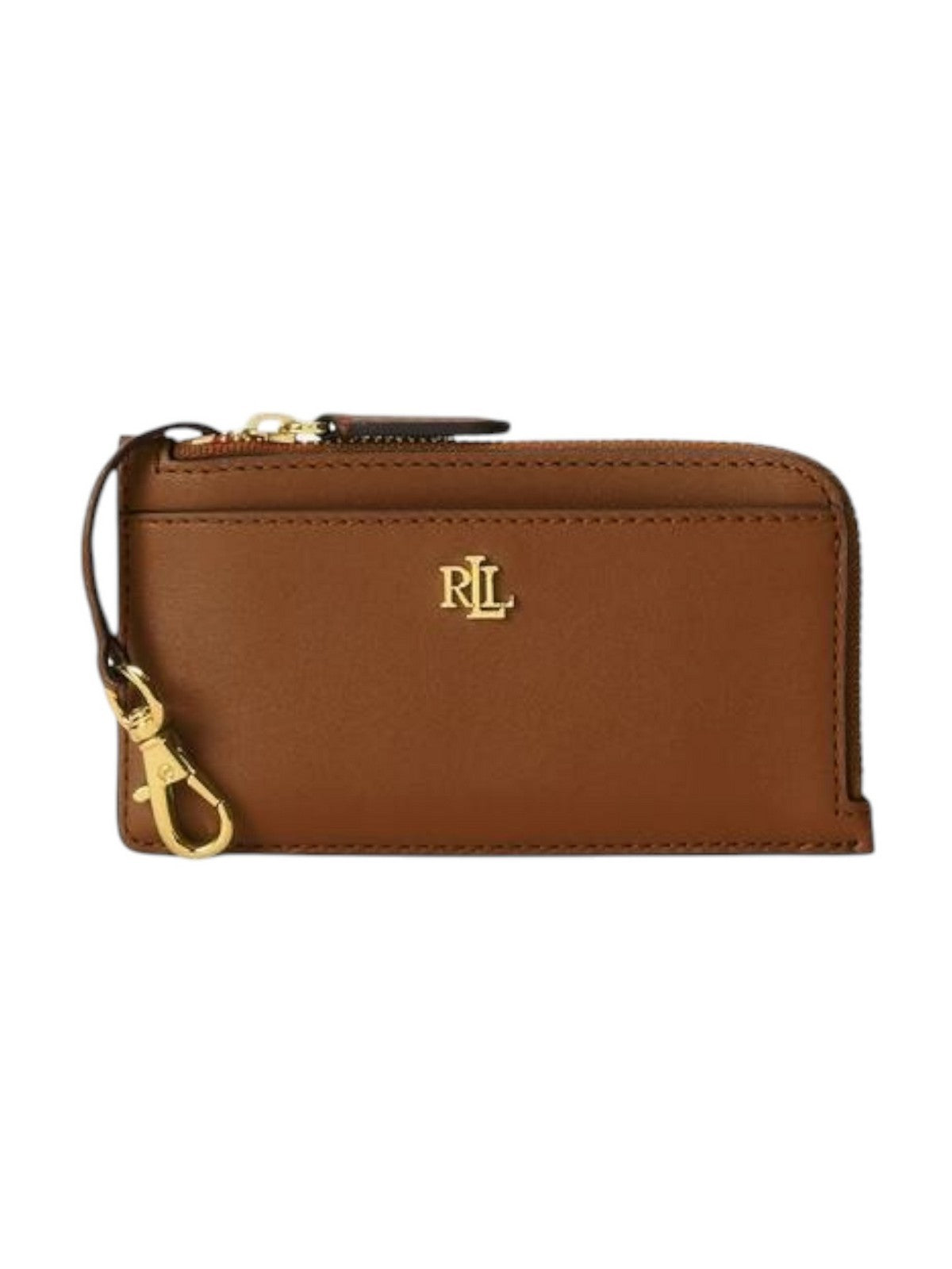 LAUREN RALPH LAUREN Portafoglio Donna L ZIP CRD CS-CARD CASE-SMALL 432P10421 001 LAUREN TAN gioboutiqueweb