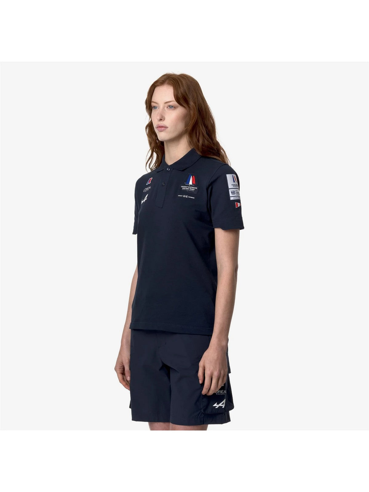 K-WAY T-Shirt e Polo Uomo Drosay Orient Express Team Ac K2131BW B29 Blu gioboutiqueweb