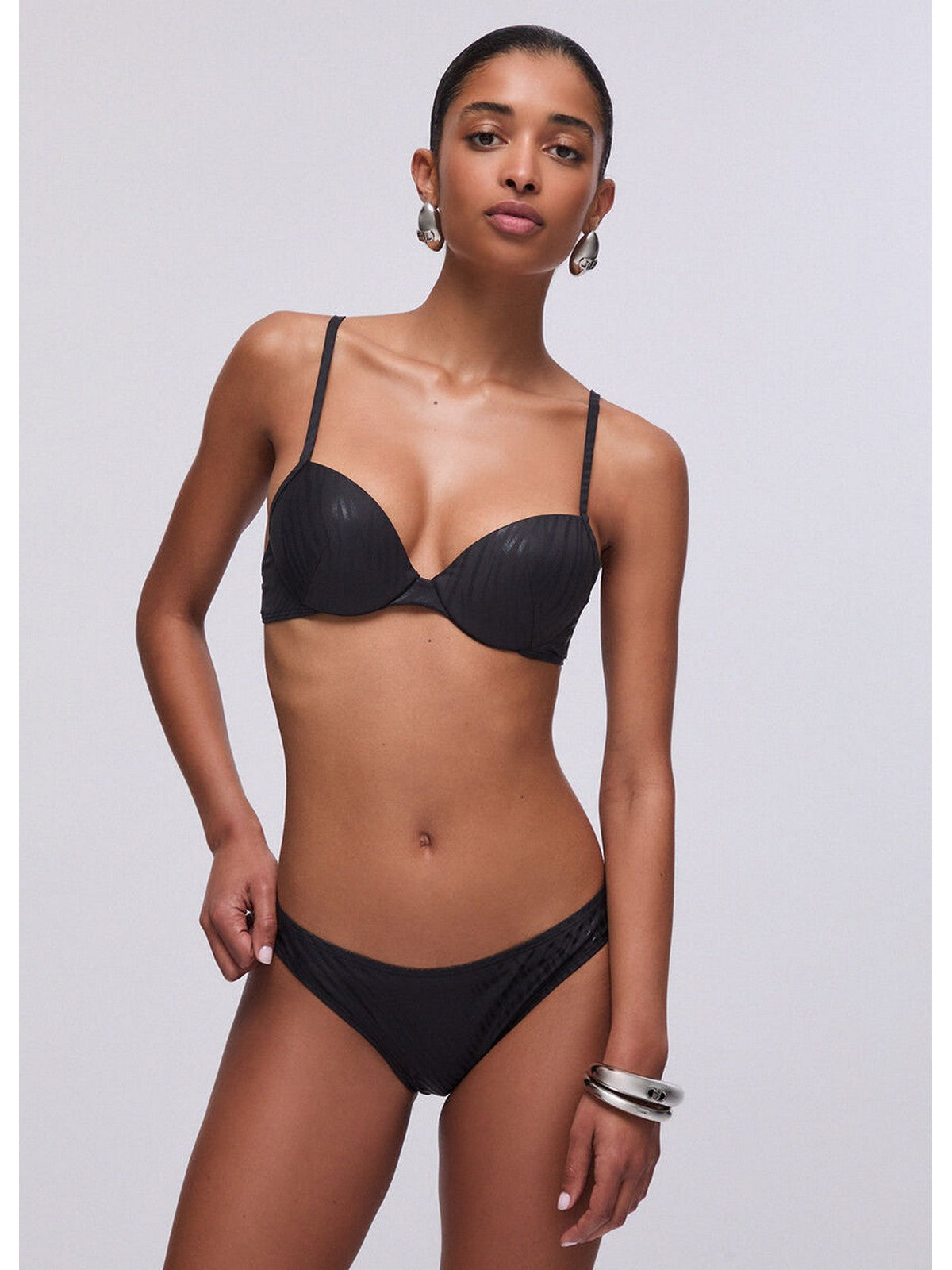 LIU JO BEACHWEAR Costume da bagno Donna  VA6189J3928 S9523 Nero foil zebra