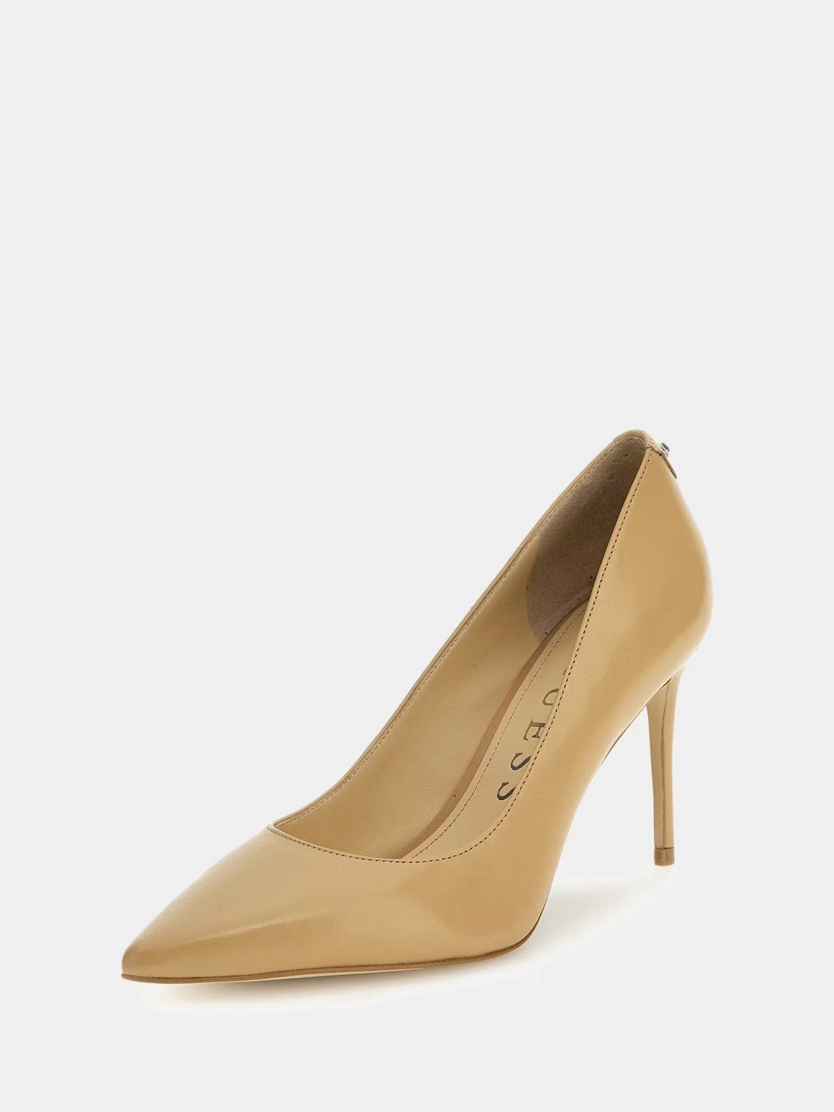 GUESS Décolleté Donna Rica7 FLPRC7 LEA03 SAND Beige gioboutiqueweb
