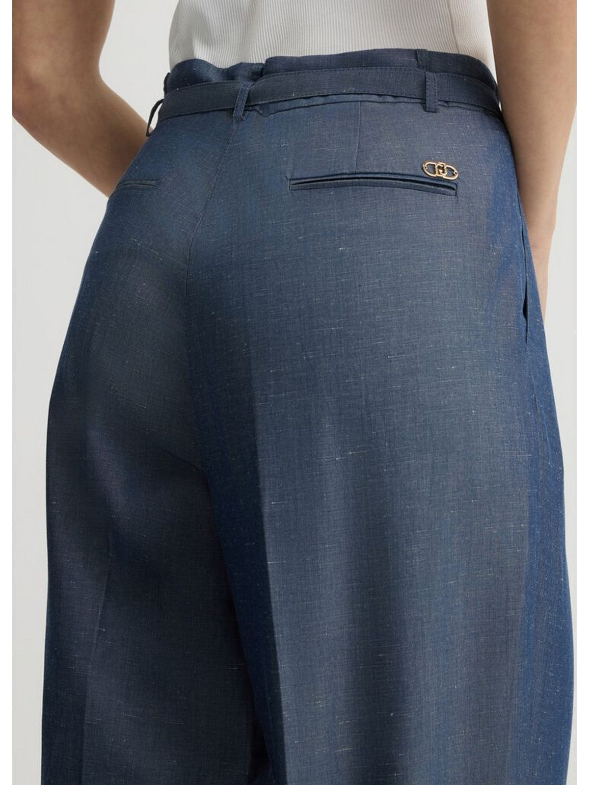 LIU JO WHITE Pantalone Donna  WA5132T4818 09481 Blu