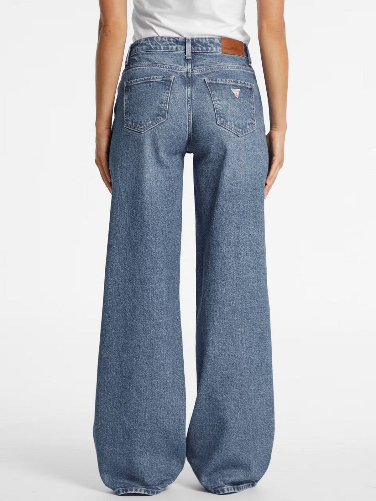 GUESS Jeans Donna GJ G11 WIDE LEG W4BA0Y D5CC4 GJUS Blu gioboutiqueweb
