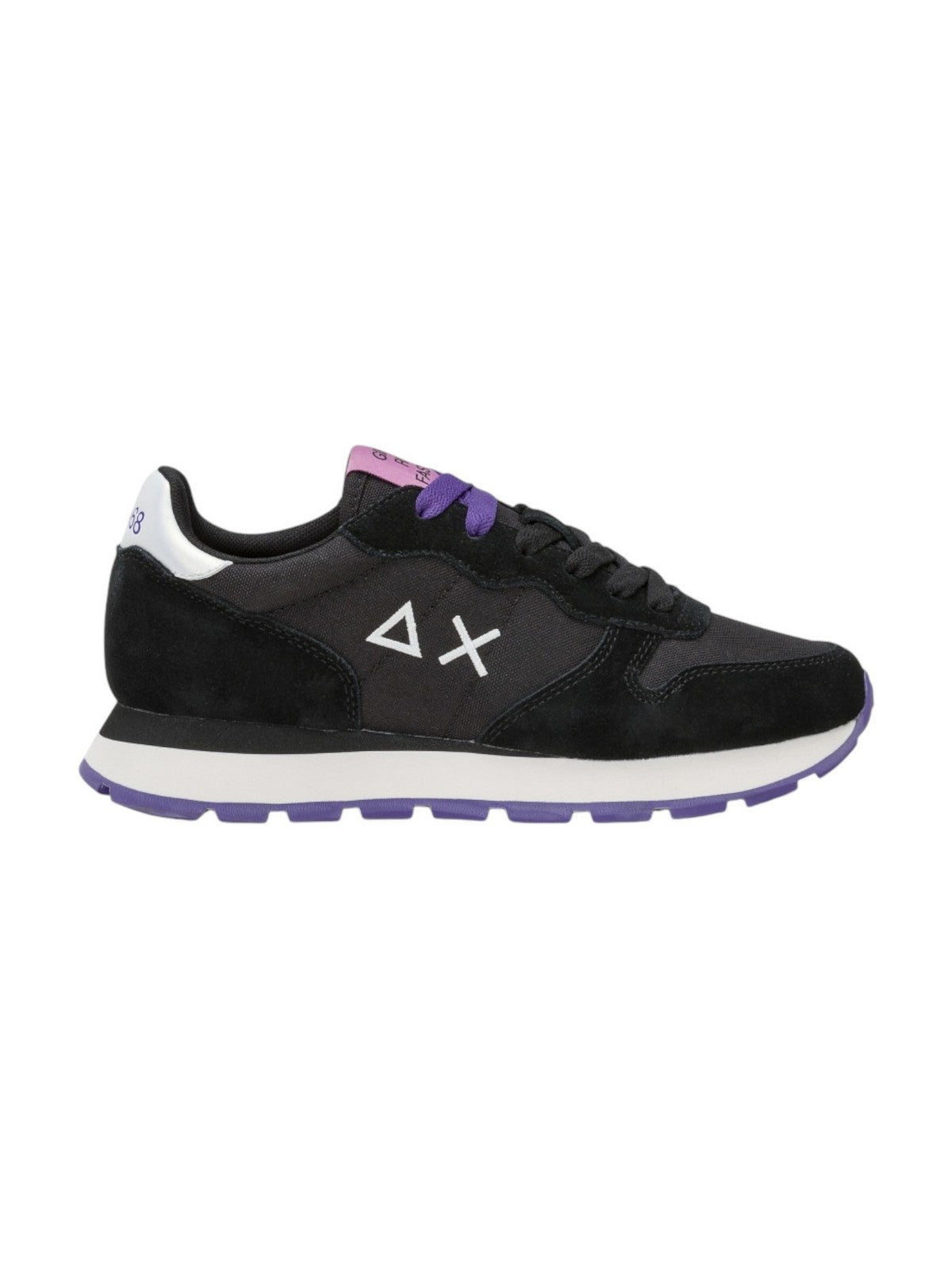 SUN68 Sneaker Donna Ally solid nylon Z44201 11 Nero gioboutiqueweb