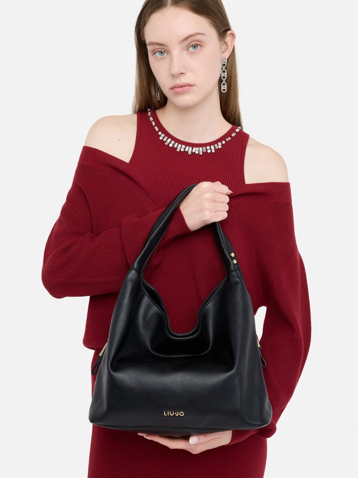 LIU JO ACCESSORIES Borsa Donna  AF5058E0058 22222 Nero