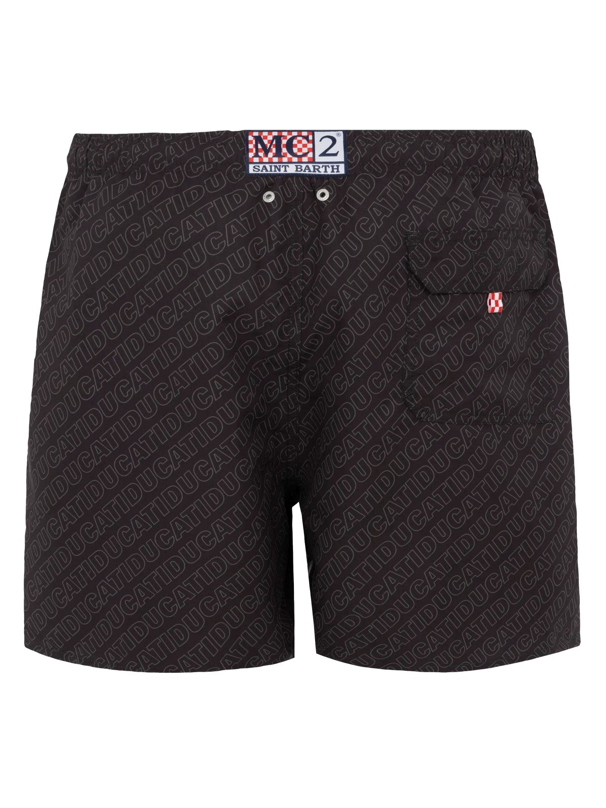 MC2 SAINT BARTH Costume da bagno Uomo  GUSTAVIA 05683H Nero gioboutiqueweb