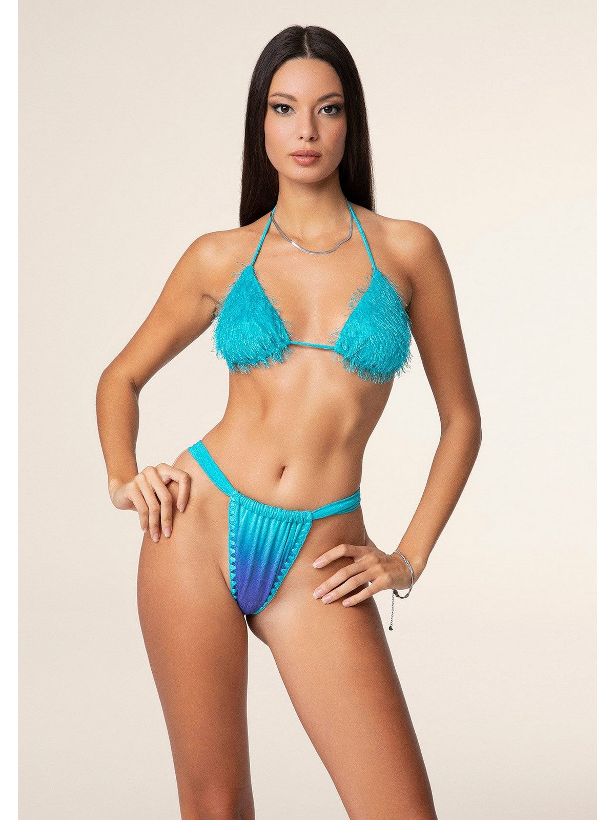 F**K Costume da bagno Donna  FK25-1131X46 Turchese gioboutiqueweb