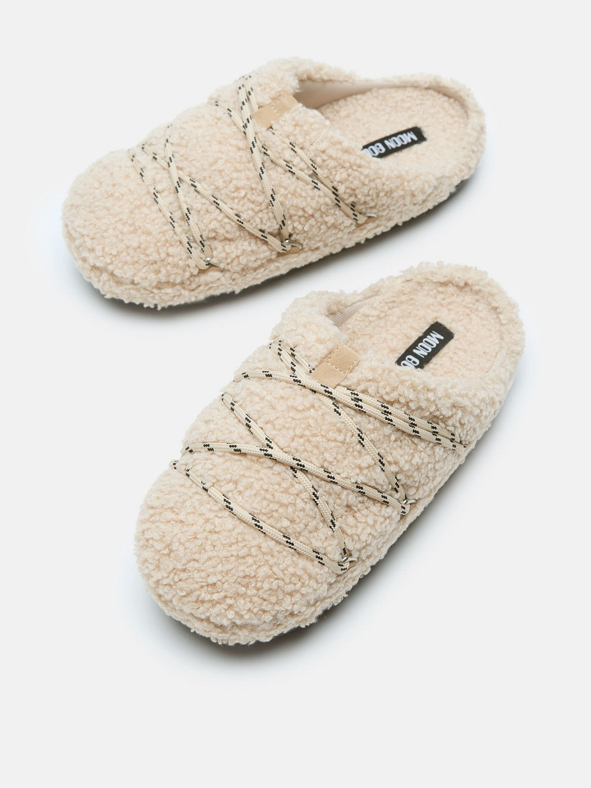 MOON BOOT Ciabatta Donna MB TEDDY SLIPPER 80D2410040-L026 SAND