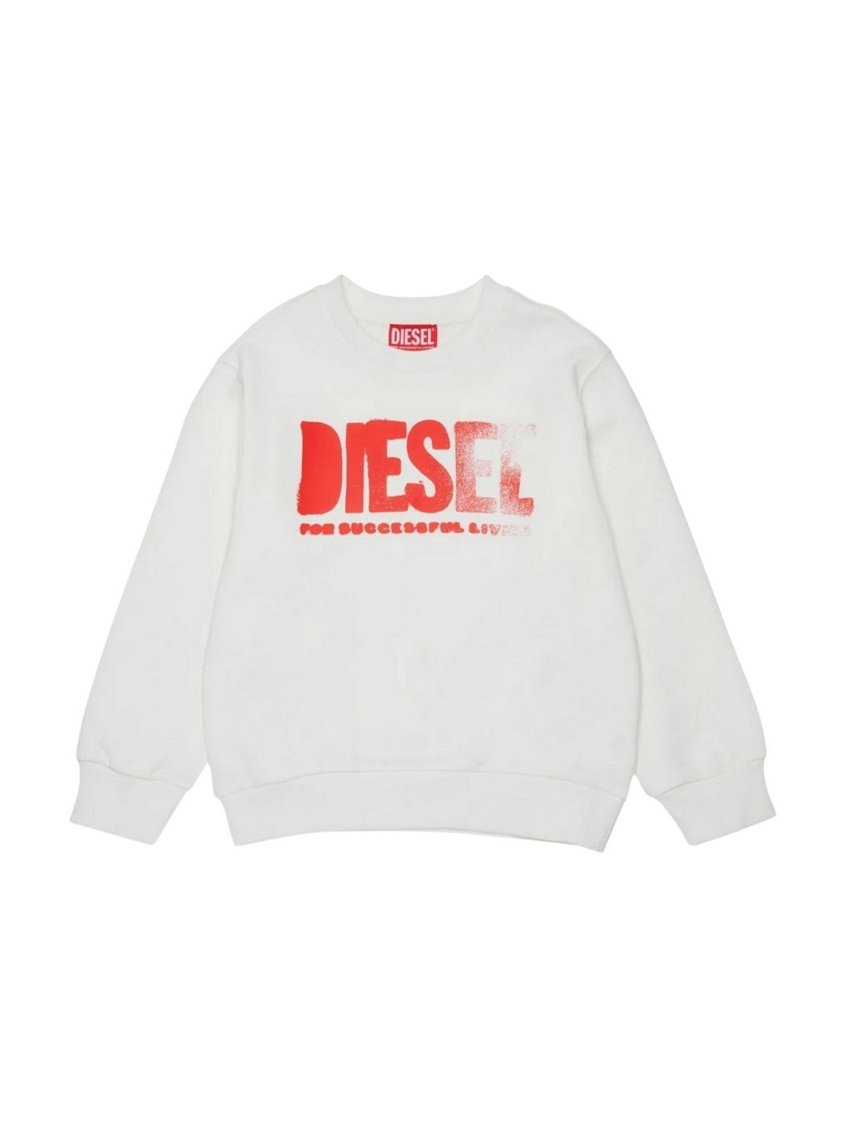 DIESEL Felpa Bambini e ragazzi  J02619 0GEAD K141 off white