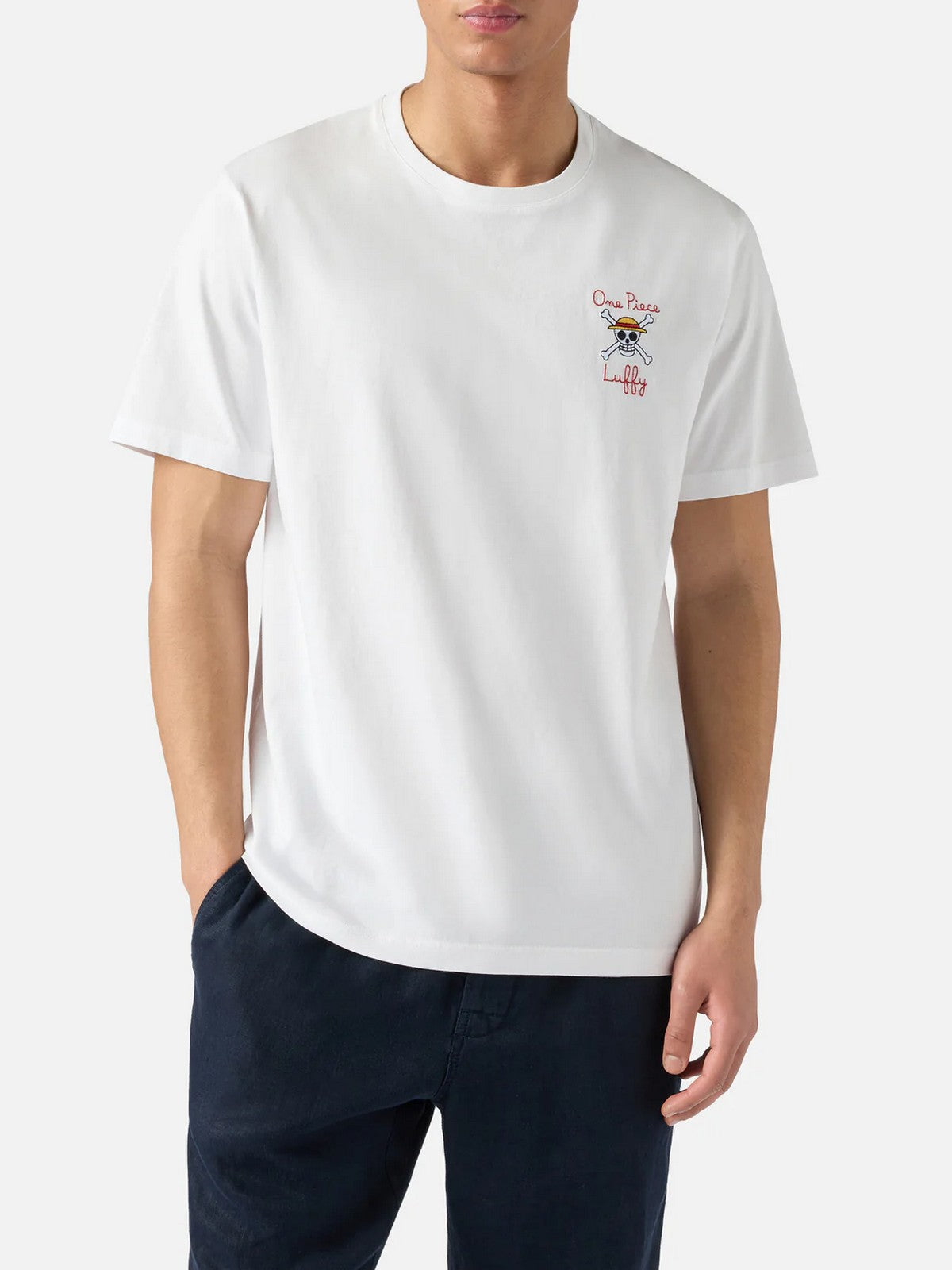 MC2 SAINT BARTH T-shirt Uomo  PORTLAND 03982L ONE PIECE TREASURE 01N EMB