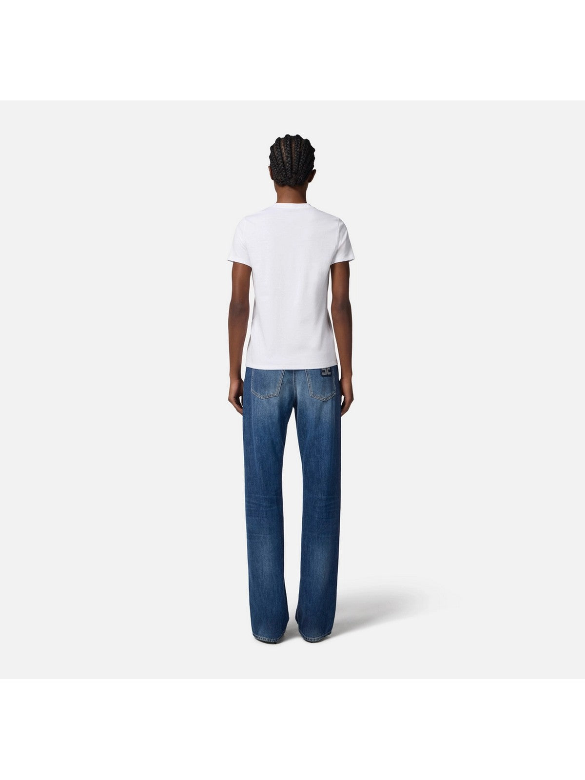 ELISABETTA FRANCHI T-shirt Donna  MA00756E2 270 GESSO