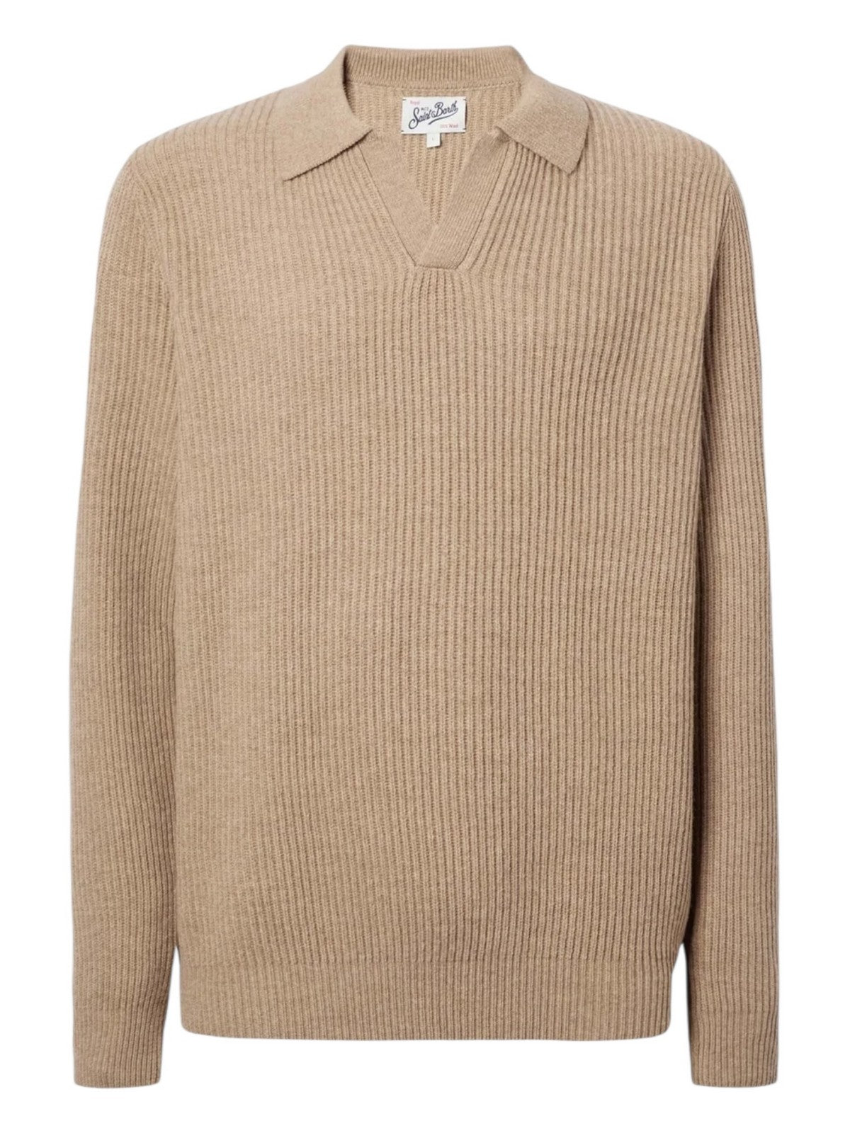 MC2 SAINT BARTH Maglione Uomo  DOWNING WOOL 00022I 12 KAKI gioboutiqueweb