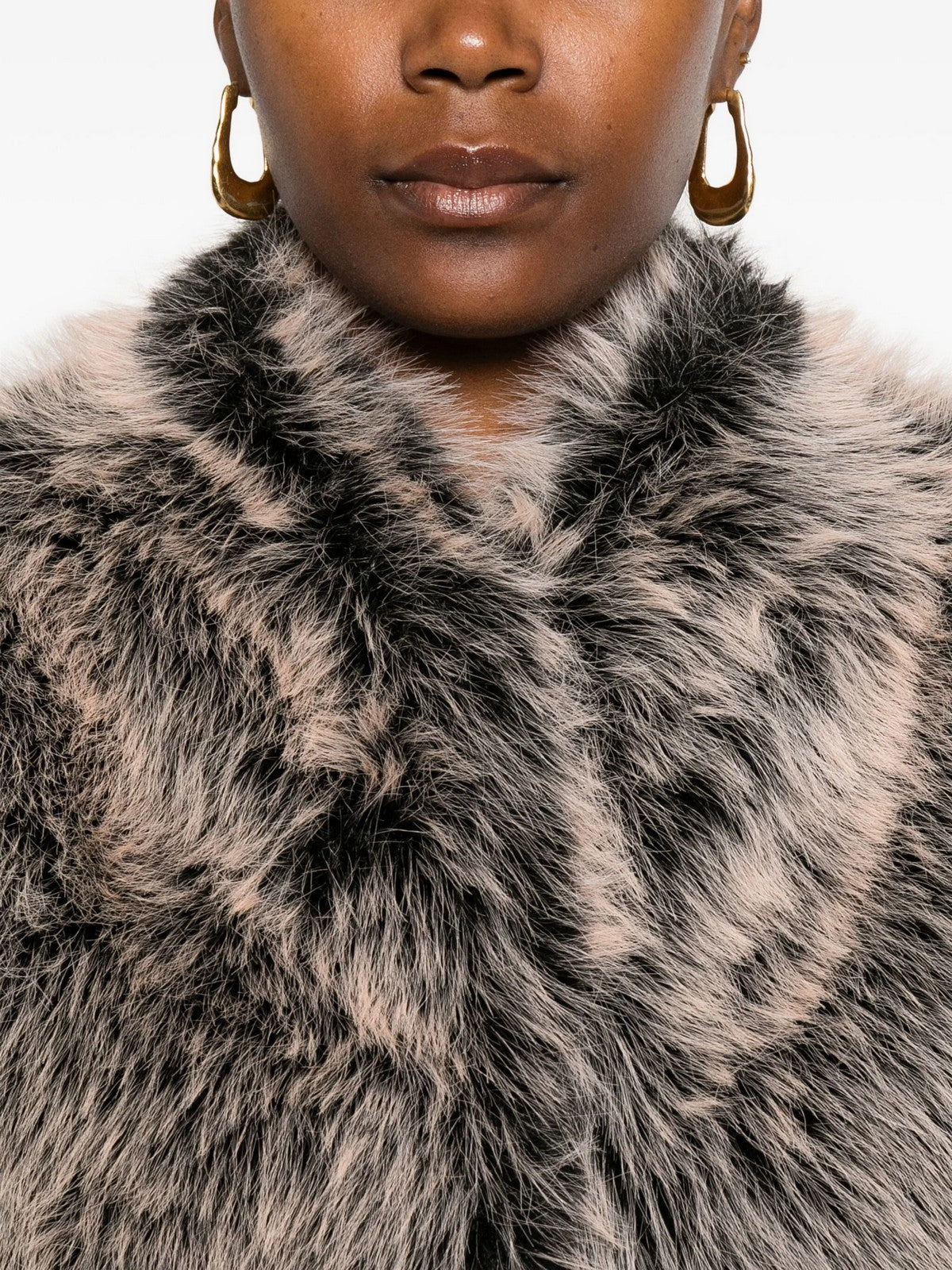 PATRIZIA PEPE Pelliccia Donna  8O0197 E072 B849 PEACH DUST FUR