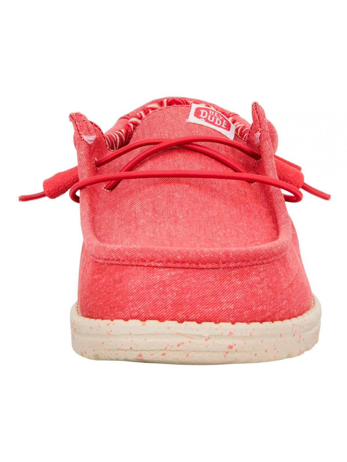 HEY DUDE Mocassino Uomo Wally Canvas HD.40700 6VF Rosso gioboutiqueweb