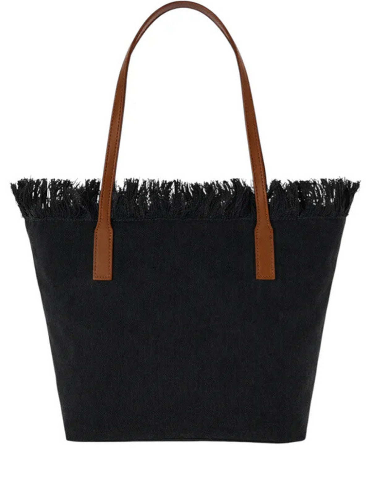 MC2 SAINT BARTH Borsa Donna  CITY BAG MID FRINGE 01740L CANVAS 00 EMB