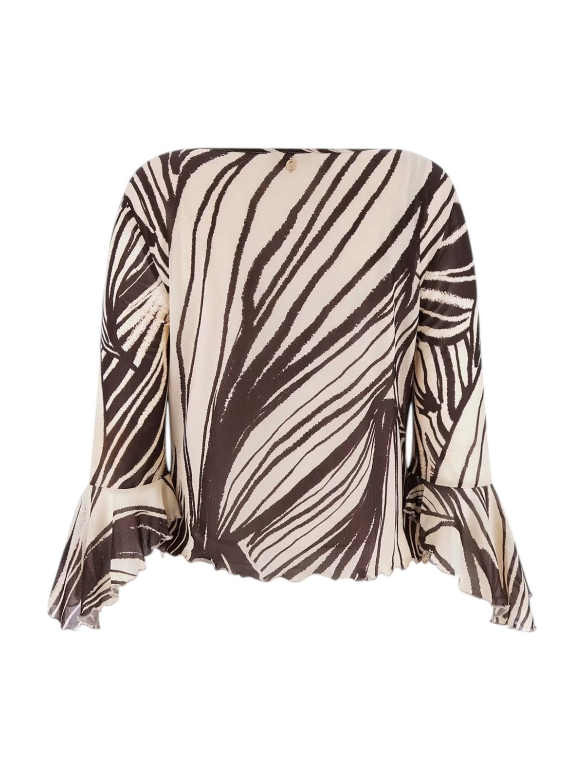 GUESS Blusa Donna 3/4 SL SERAFINA MESH TOP W6GP16 K2944 PMIC WILD ESCAPE PRINT