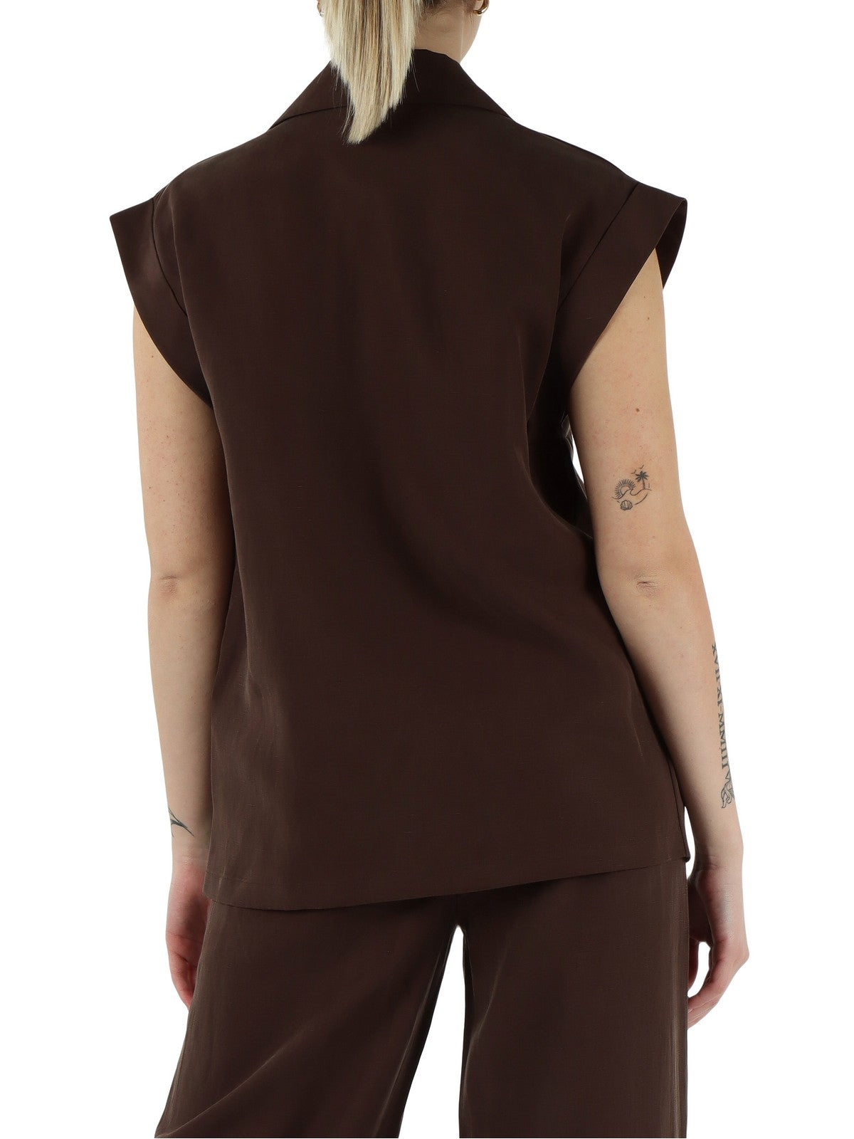 LIU JO WHITE Gilet Donna  WA6369T4818 91109 Sacher gioboutiqueweb