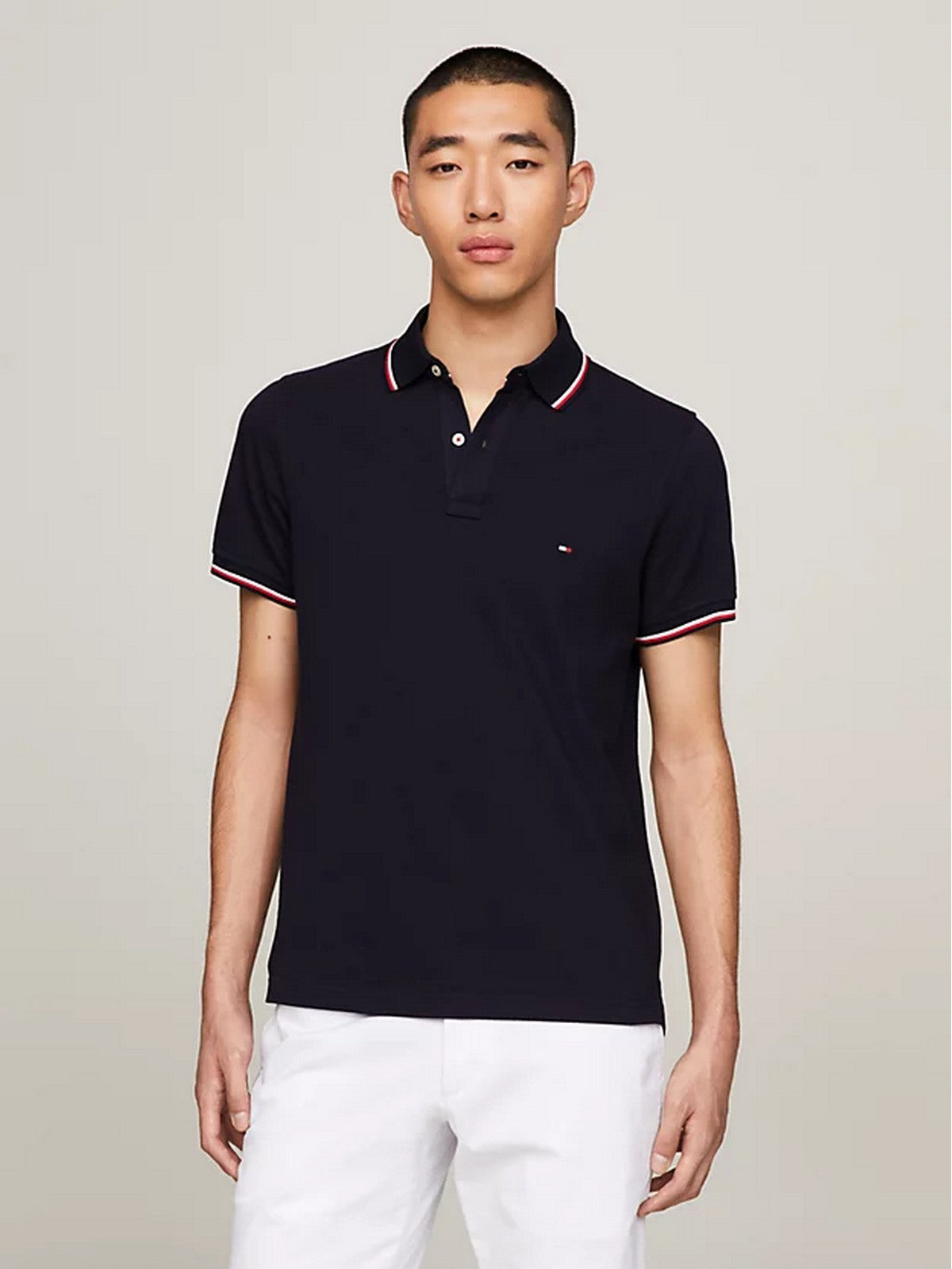 TOMMY HILFIGER T-Shirt e Polo Uomo  MW0MW13080 DW5 Blu gioboutiqueweb