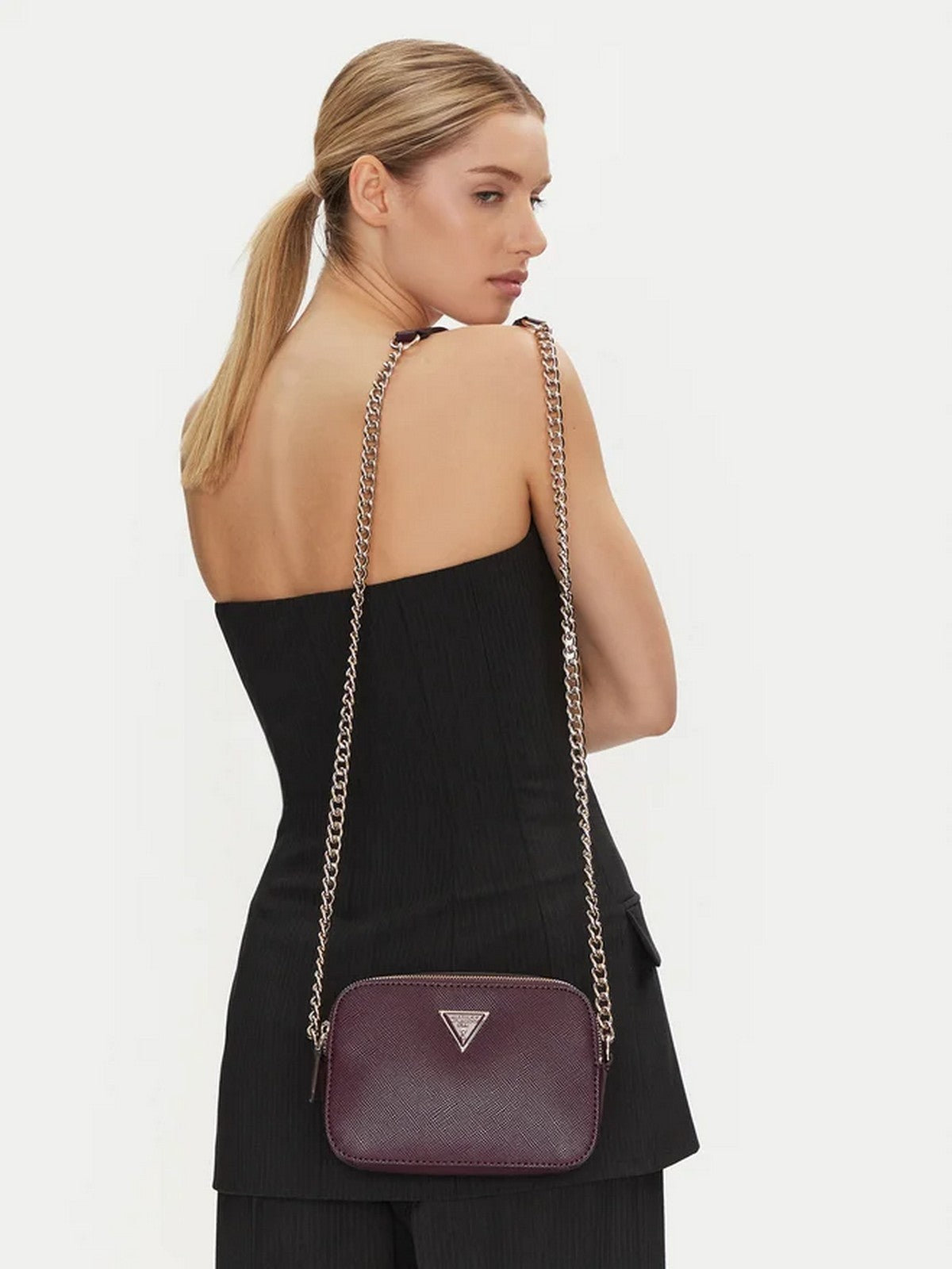 GUESS Borsa Donna NOELLE CROSSBODY CAMERA HWZG78 79140 AUB Rosso gioboutiqueweb