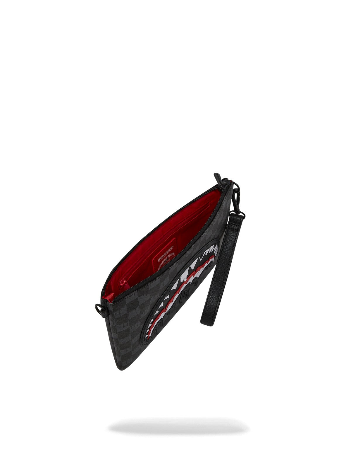 SPRAYGROUND Pochette Uomo DRIPPING SHARKS IN PARIS CROSSOVER CLUTCH 910B7969NSZ Nero