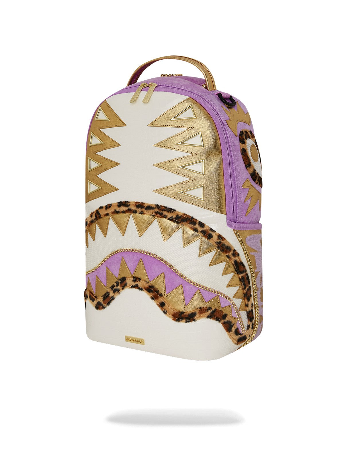 SPRAYGROUND Zaino Donna PINK SAFARI DLXSV BACKPACK 910B7281NSZ BIANCO gioboutiqueweb