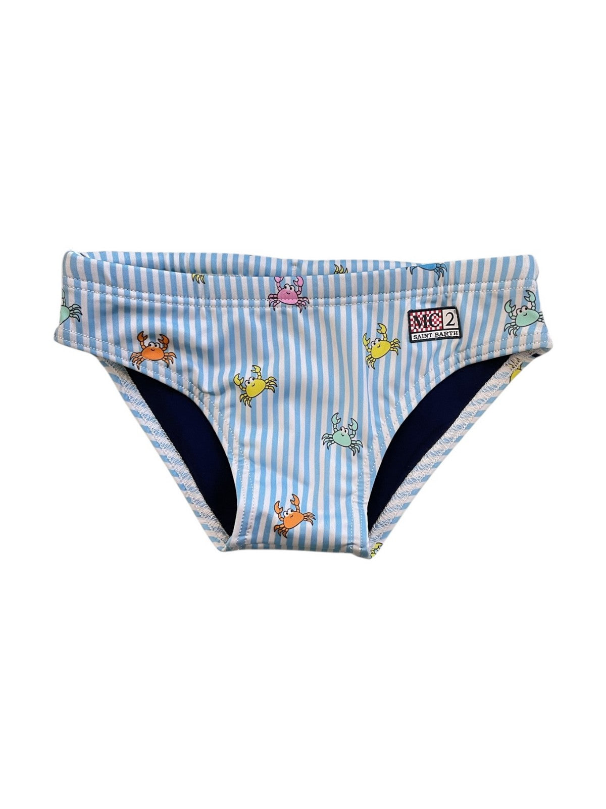 MC2 SAINT BARTH Costume da bagno Bambini e ragazzi  BILLY 01081L PINCHY MULTI STRIPES 30 gioboutiqueweb