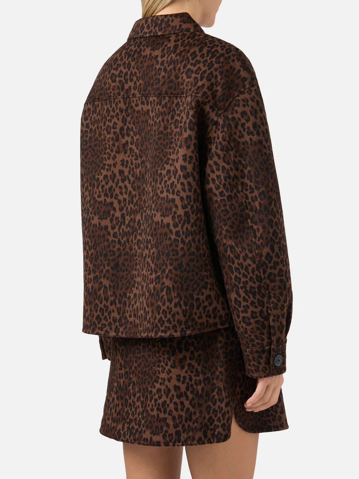 MC2 SAINT BARTH Giubbino Donna  BONNIBELL DOUBLE 00006I DARK LEOPARD 18