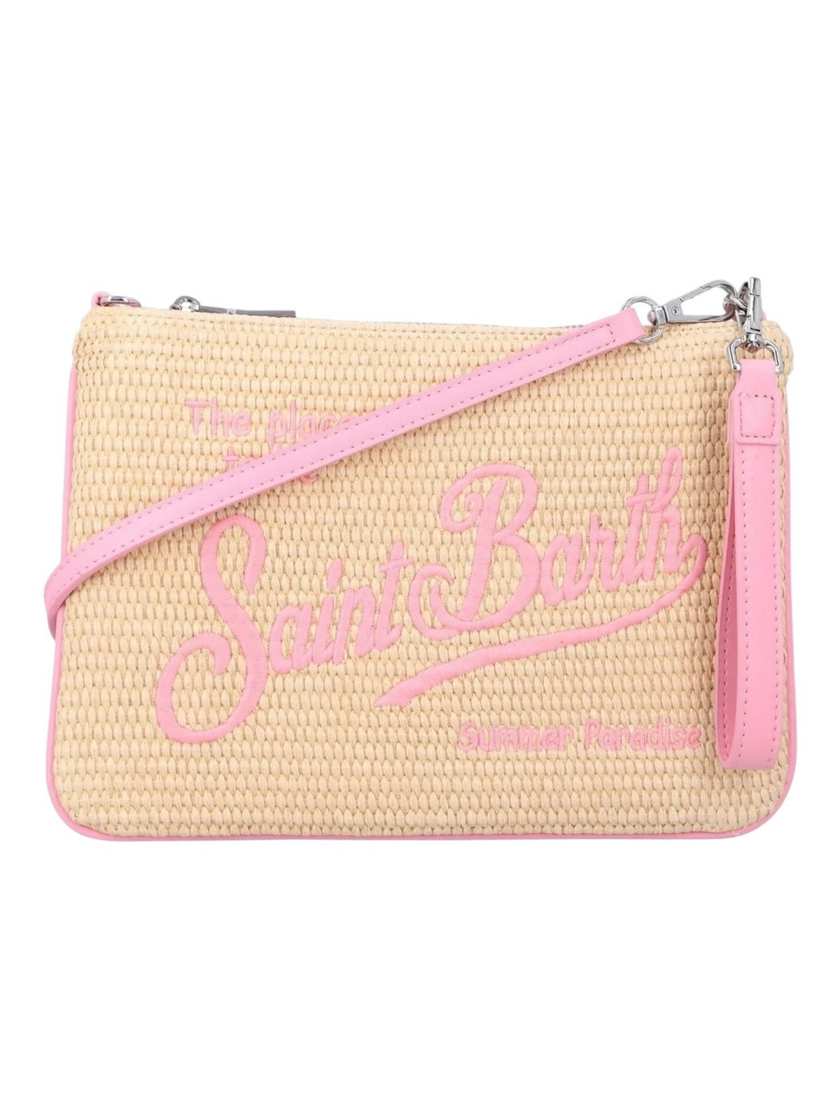 MC2 SAINT BARTH Pochette Donna  PARISIENNE STRAW 00415L 1121 EMB