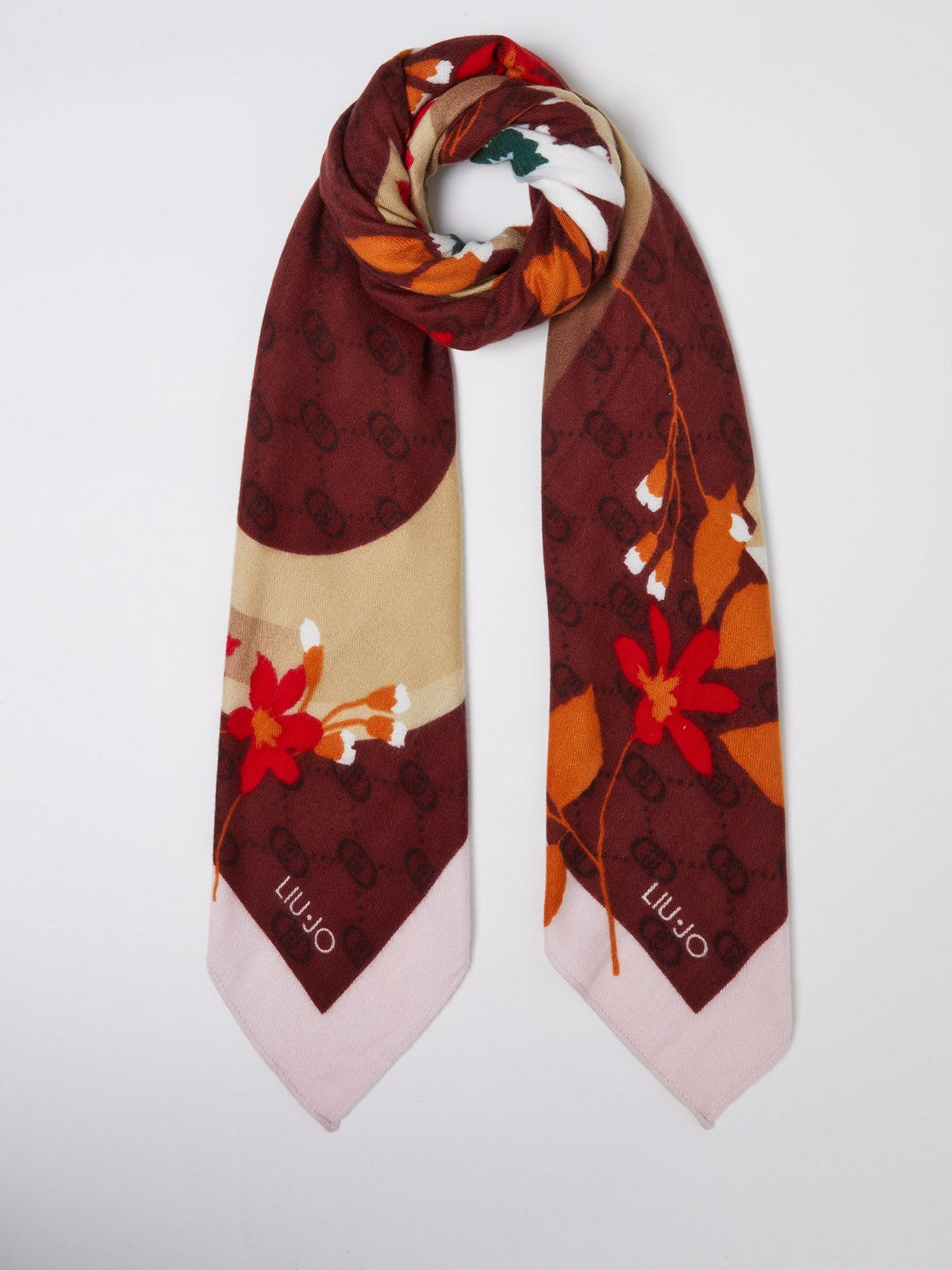 LIU JO SOFT Foulard Donna  2F4097T0300 00136 Rosso gioboutiqueweb