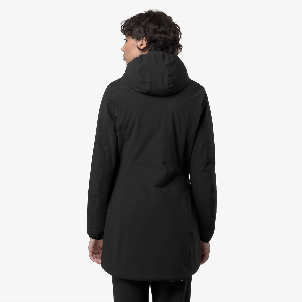 K-WAY Giubbino Donna DENISE ST WARM DOUBLE K6128UW BC9 Black Pure - Beige C