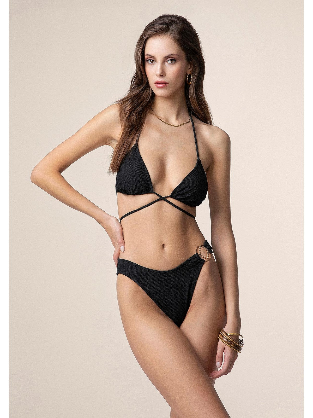 ME FUI Costume da bagno Donna  MF25-0500BK BLACK